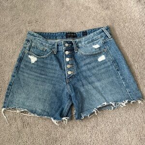 Lucky Brand Distressed Blue Jean Shorts
